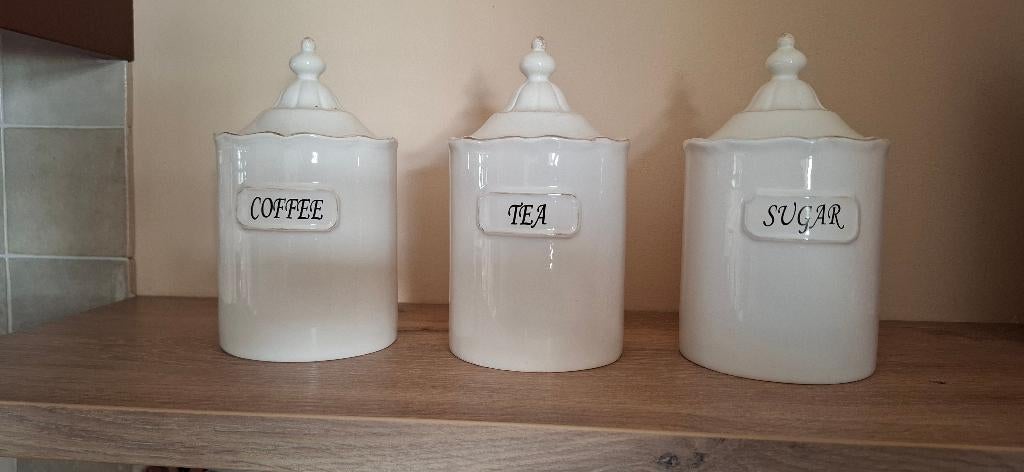 Riverdale Koffiepot - Theepot - Suikerpot, Ophalen, Gebruikt, Overige typen, Overige stijlen