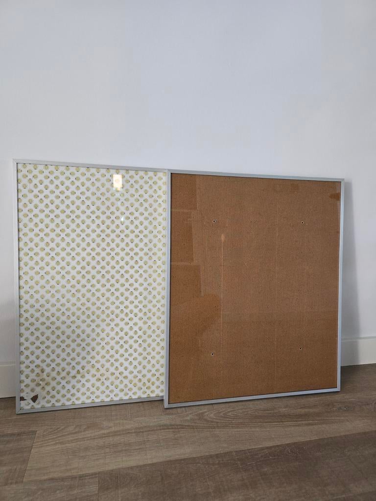 2 dure vintage Aluminium 50 x 60 Barth lijsten 1982 €20, Huis en Inrichting, Woonaccessoires | Lijsten, Ophalen of Verzenden, Metaal of Aluminium