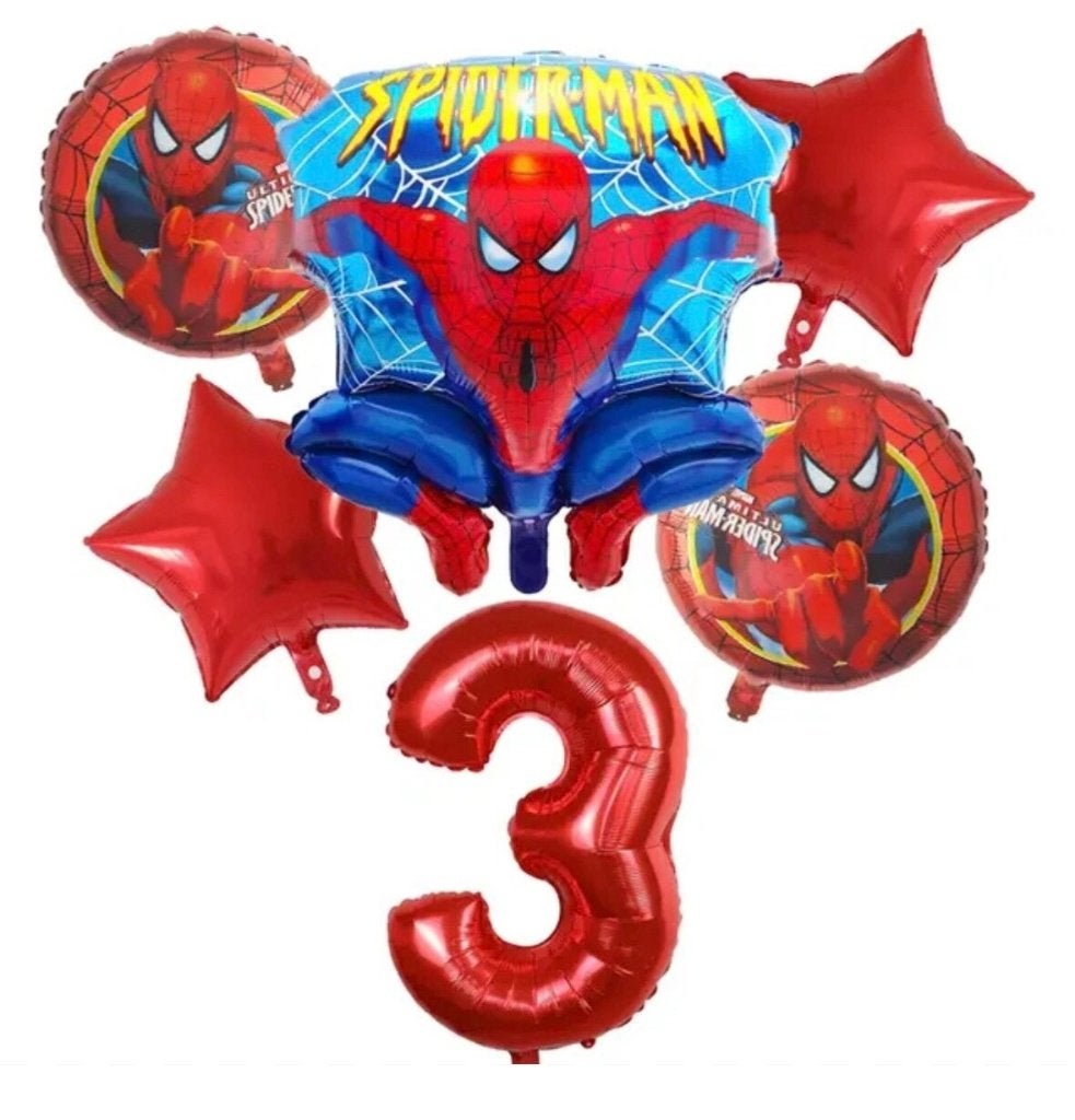 Spider-Man Folieballonnenset, Ophalen of Verzenden, Nieuw, Feestartikel, Verjaardag