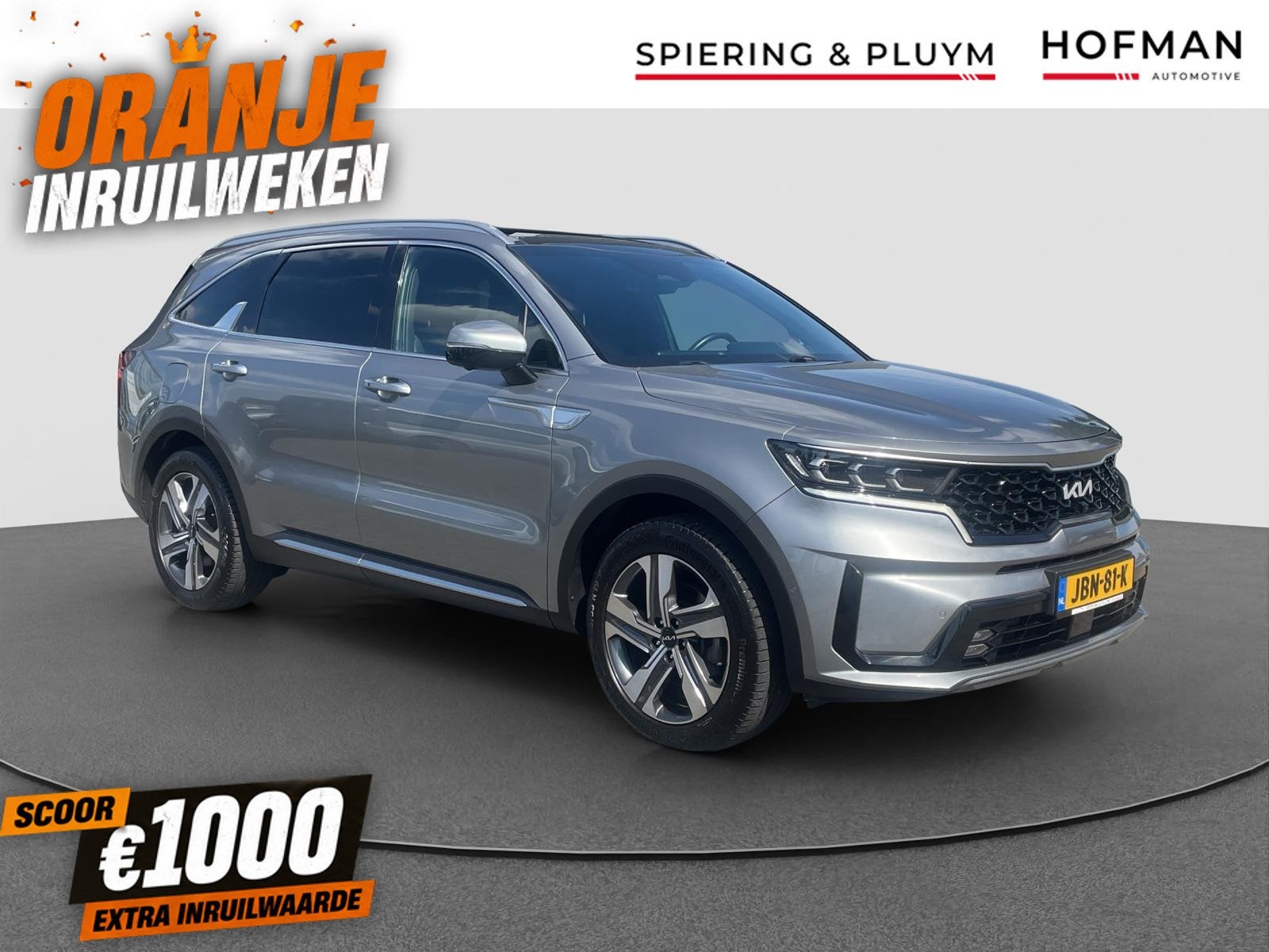Kia Sorento 1.6 PHEV 4WD ExecutiveLine | Pano | Trekhaak | N, Auto's, Kia, Gebruikt, 4 cilinders, Adaptive Cruise Control, Leder
