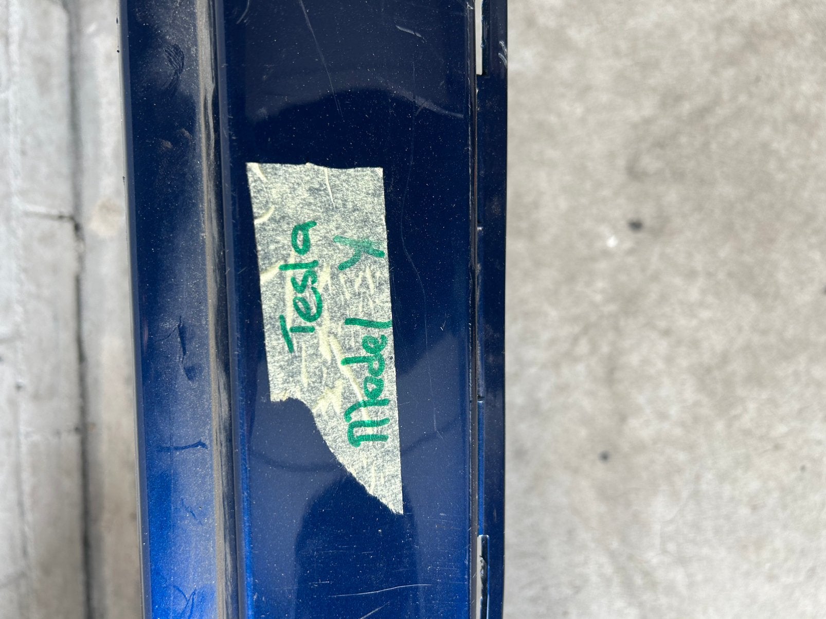 Tesla model y achterbumper