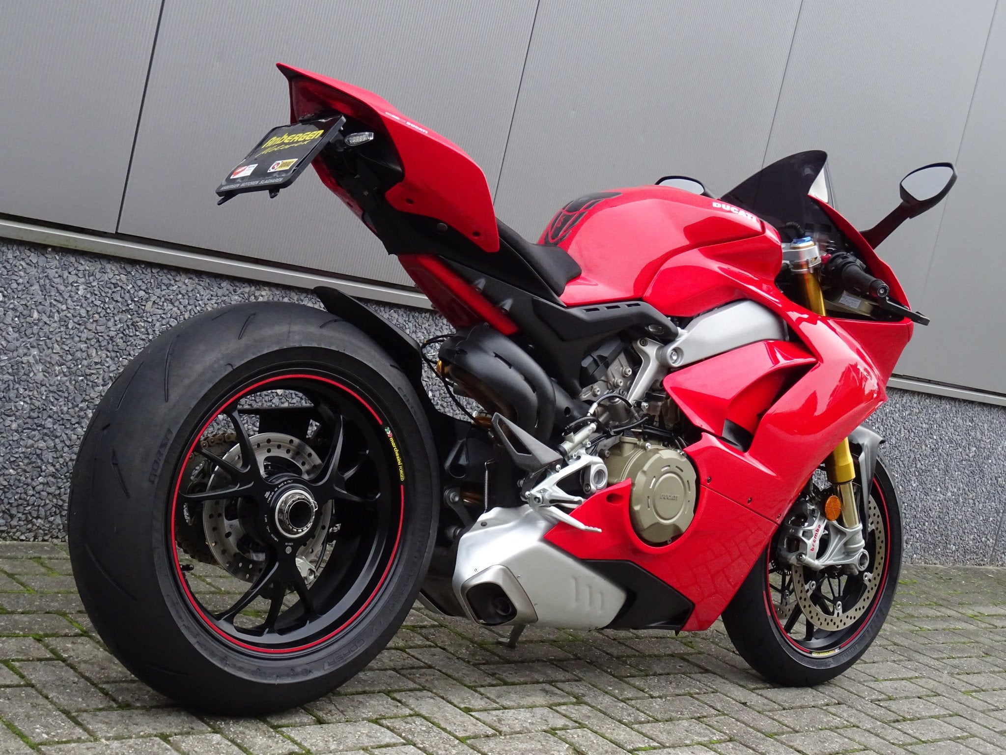 Ducati PANIGALE V4S (bj 2018), Motoren, Sport, 1100 cc, Gebruikt, Bedrijf