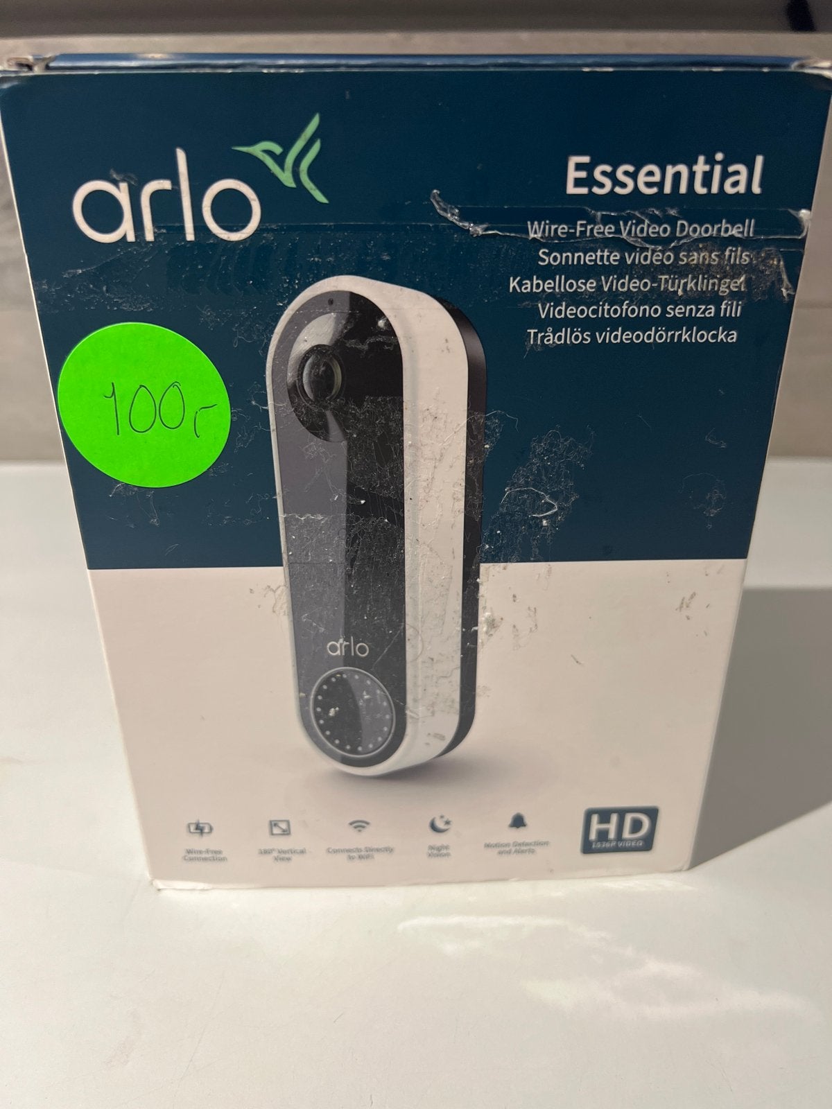 Arlo Essential Draadloze Video Deurbel - Nieuw in doos, N, N, Nieuw, Ophalen of Verzenden
