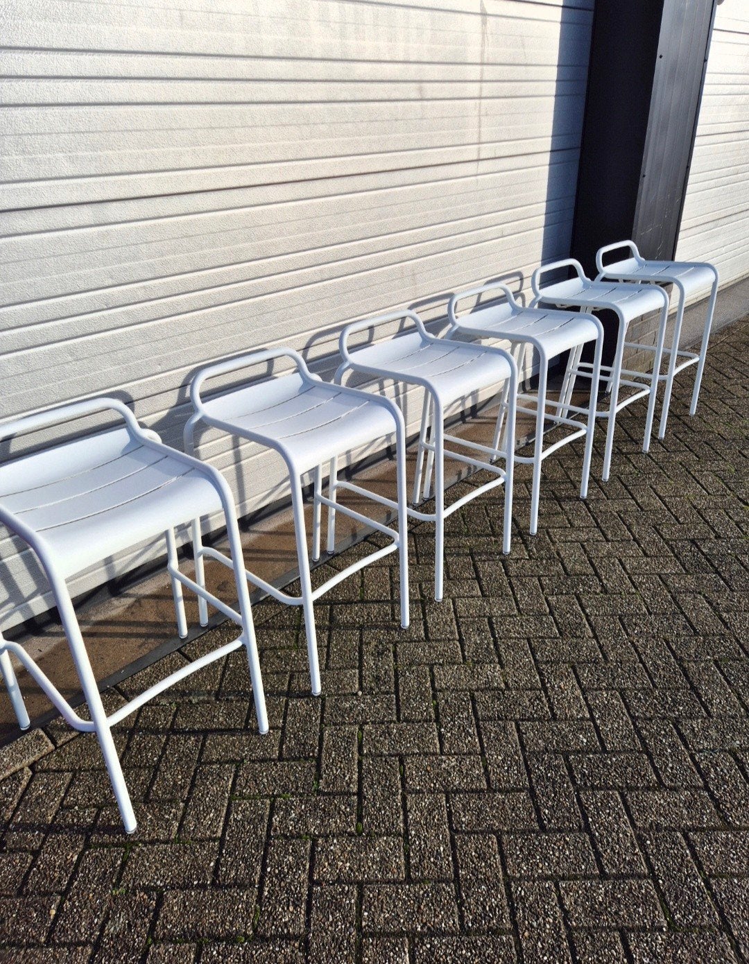 witte fermob barkrukken nieuwe 250 euro per st, Ophalen, Nieuw, Aluminium