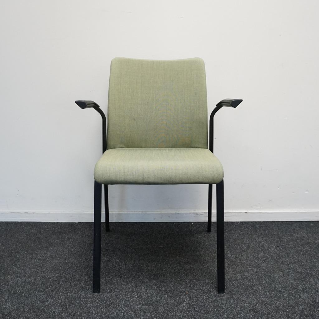 Steelcase Eastside Vergaderstoelen | Stoelen | Groen / Zwart, Gebruikt, -, Zwart, -