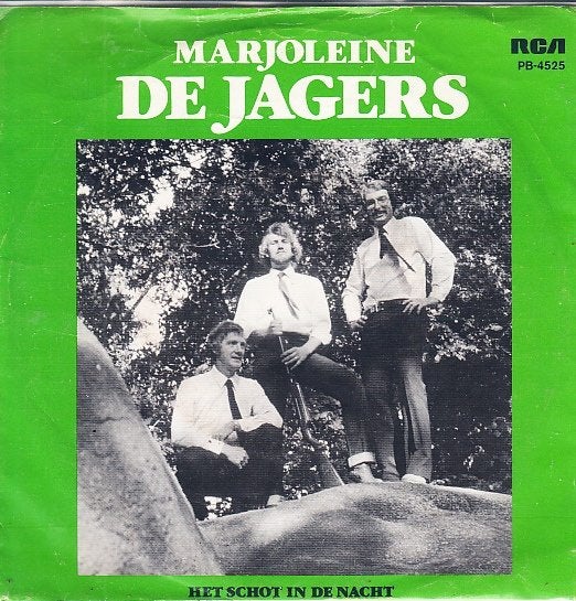 de jagers - marjoleine  ( piraat /1979), Cd's en Dvd's, Vinyl Singles, Gebruikt, Beschermende buitenhoes, Fotohoes, Originele persing