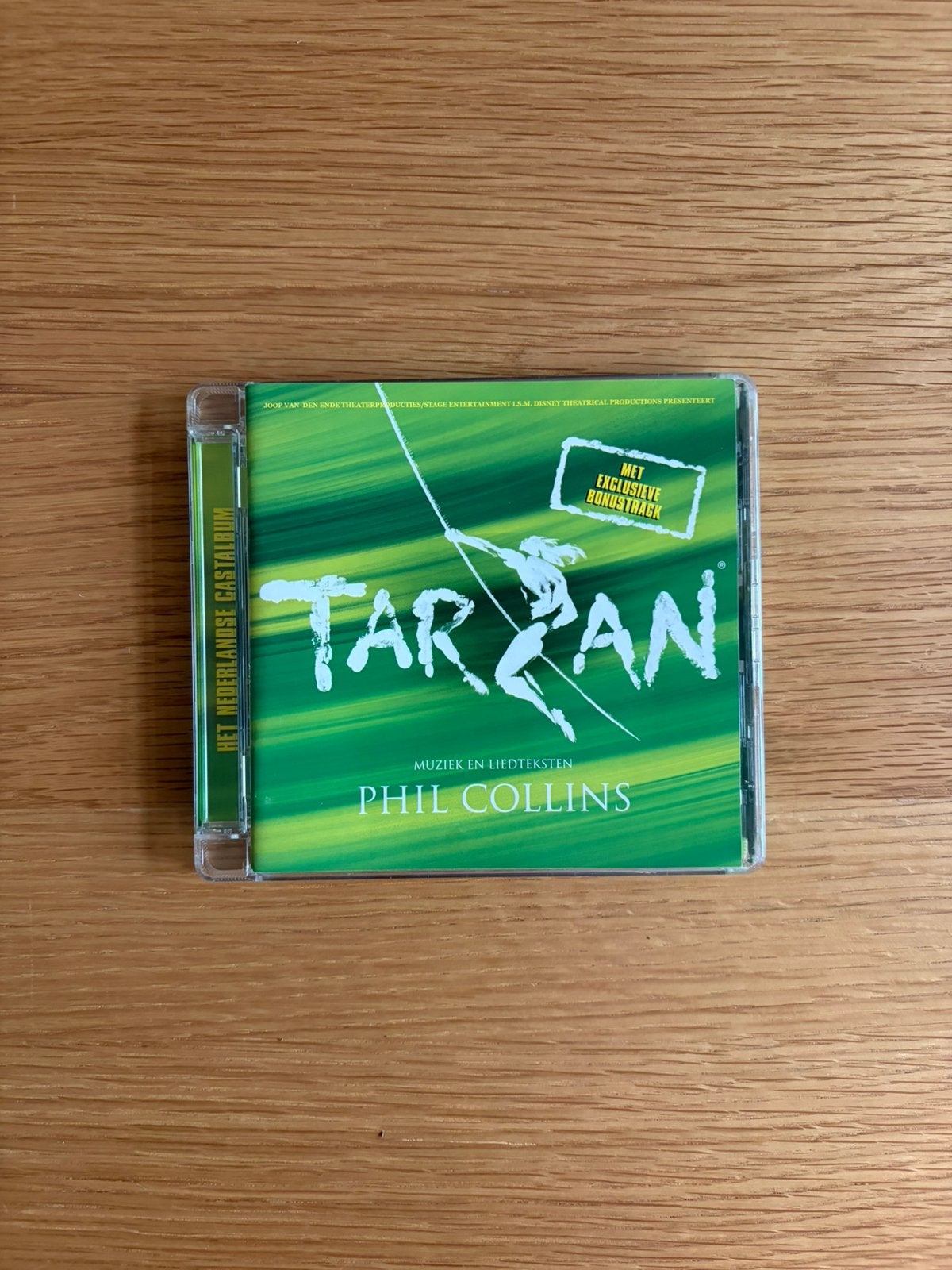 Tarzan Nederlandse Disney musical cd album Phil Collins, Ophalen of Verzenden, Zo goed als nieuw