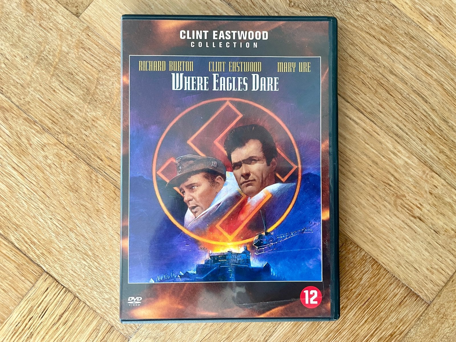 Where Eagles Dare (1968) op DVD (krasvrij, met NL), 1960 tot 1980, Engels, Nederlands, Ophalen of Verzenden