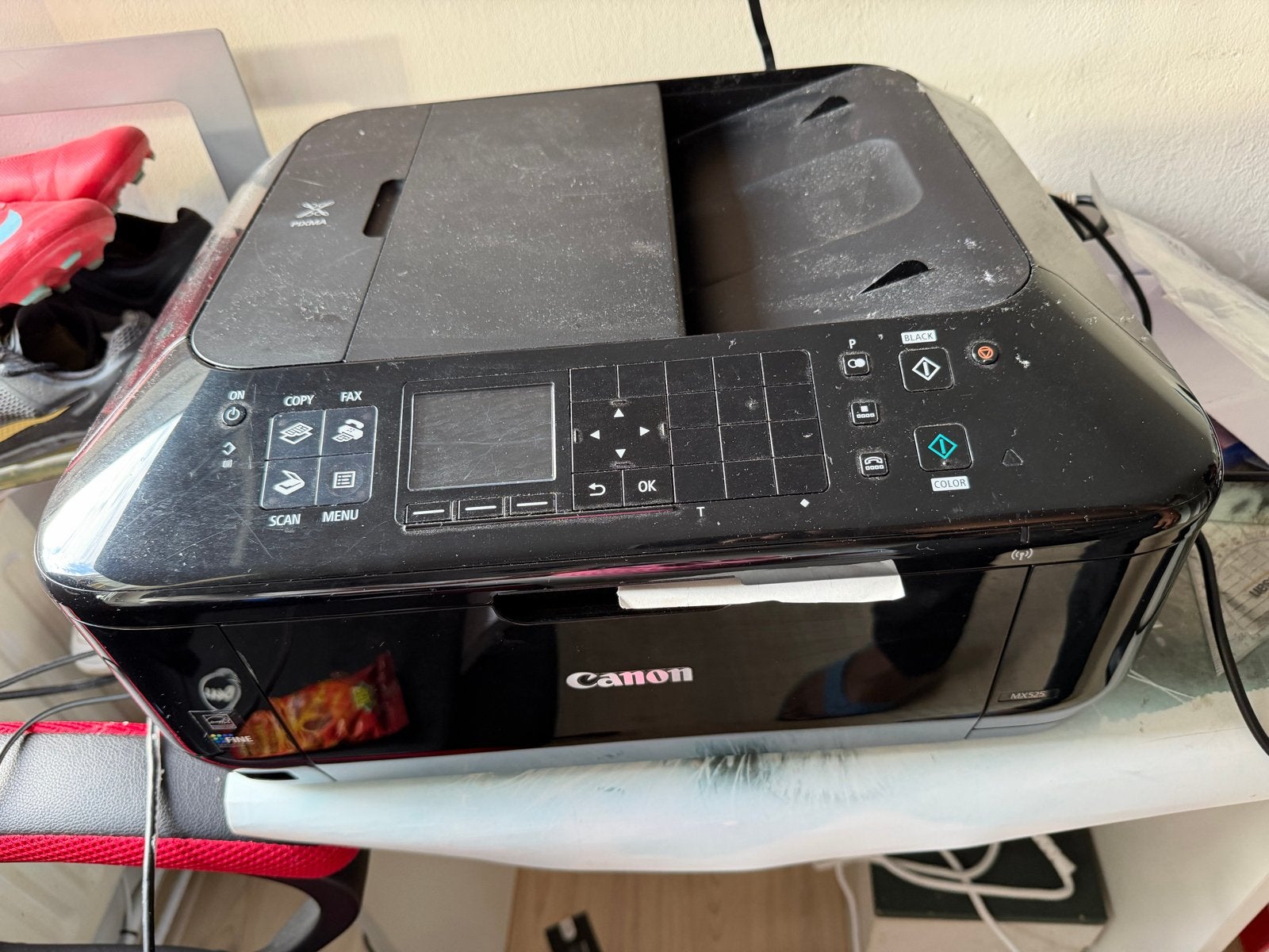Canon Pixma MX525 All-in-One Printer - Draadloos, Gebruikt, Faxen, Inkjetprinter, All-in-one