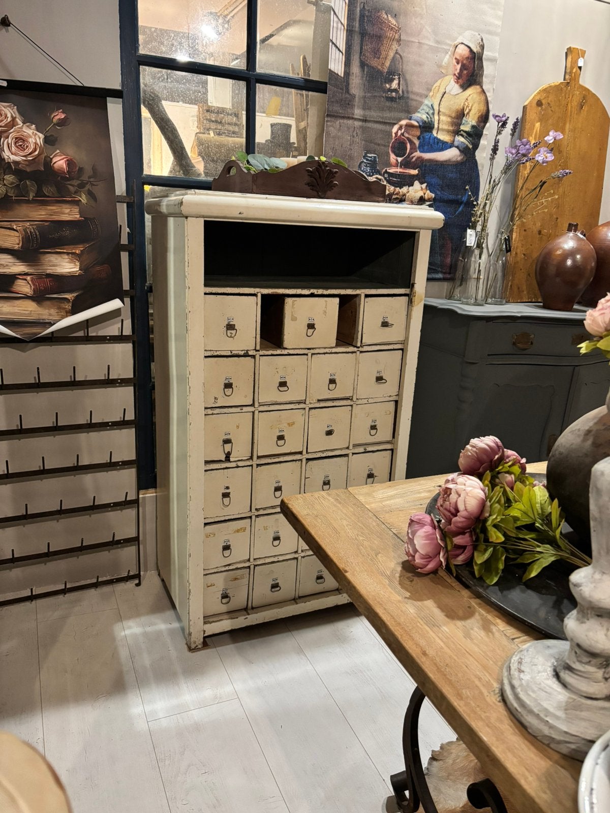 Vintage Apothekerskast / Ladenkast met 28 Lades, Ophalen
