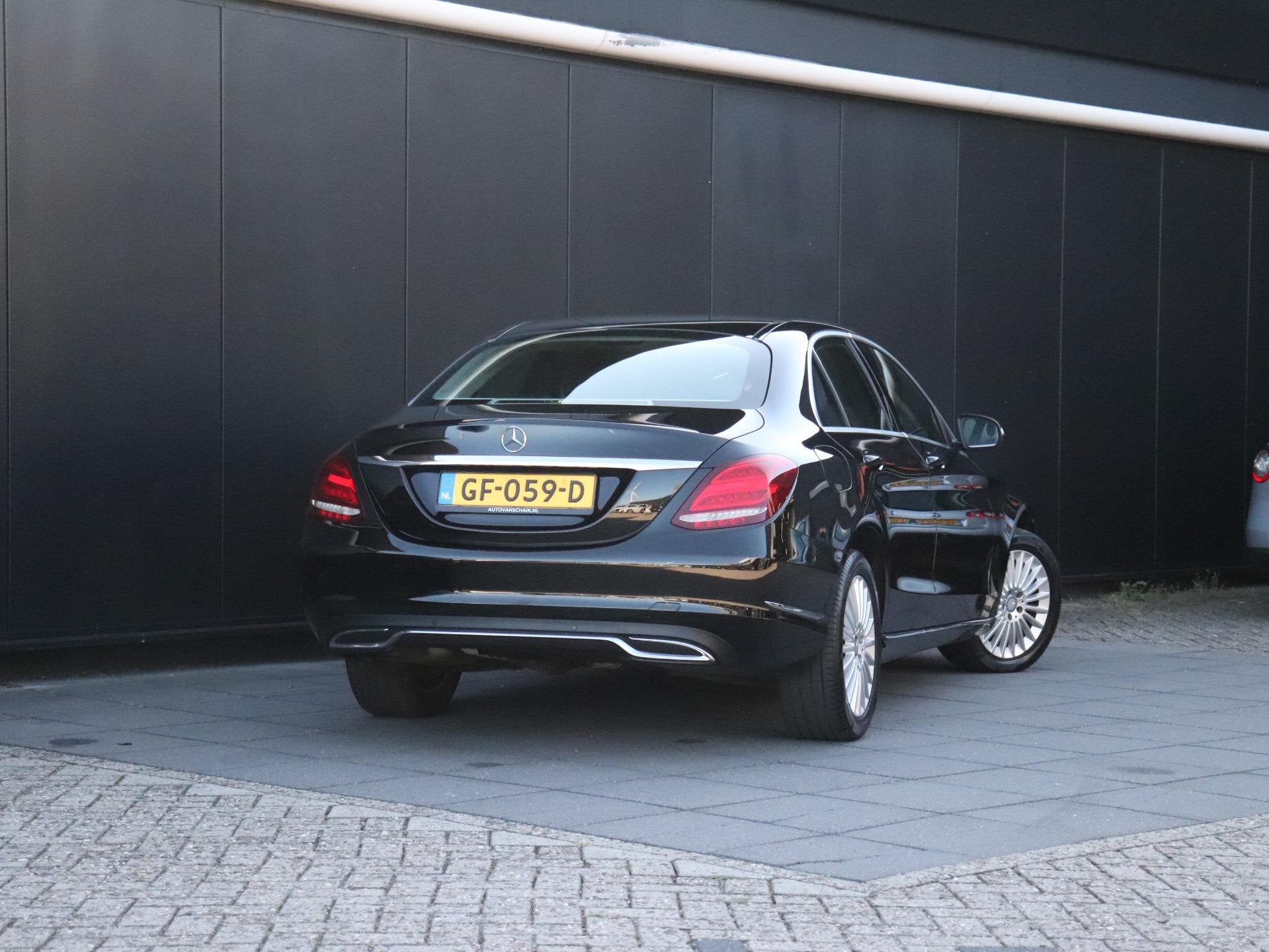 Mercedes-Benz C-klasse 180 Ambition | PANO-DAK | PDC | STOEL, Automaat, Zwart, Bedrijf, Automatische klimaatregeling