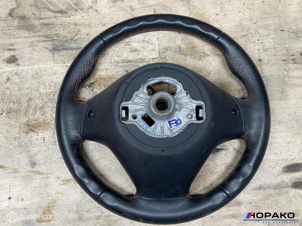 Stuurwiel leder BMW 3 serie F30 F31 etc | rode stiksels, Gebruikt, Einsteinlaan 5 rijswijk, Bmw, Ophalen of Verzenden