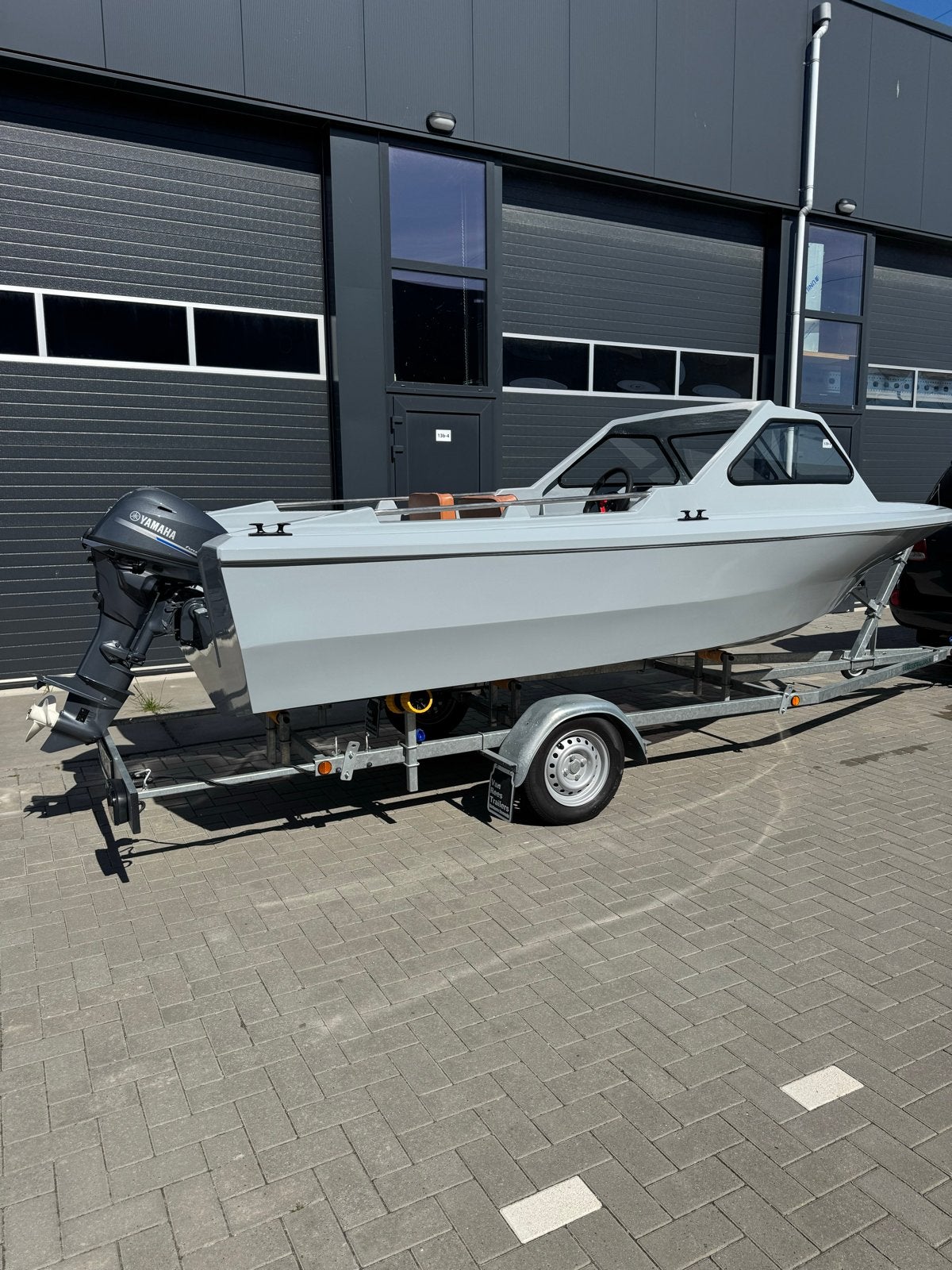 Beekman 485 met nieuwe Yamaha 25pk 4taktbuitenboordmotor, Ophalen, 10 tot 30 pk, Gebruikt, 5 m