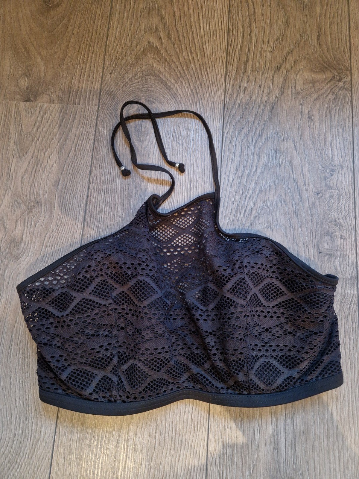 Bikini haltertop 90G, Elomi, Ophalen of Verzenden, Zwart, BH