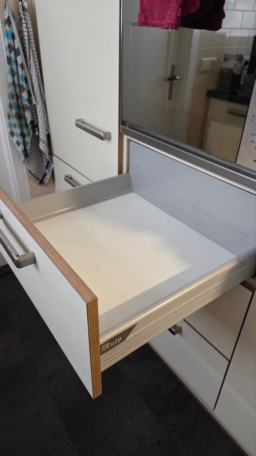 Blum Keukenlade 60cm breed - complete lade zonder front, Ophalen, Gebruikt