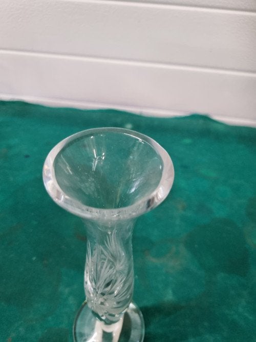 vaas kristal bohemia 24% vintage, Ophalen of Verzenden