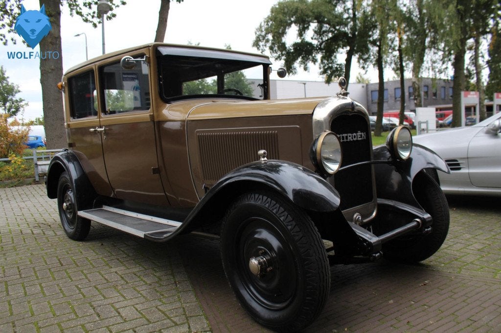 Citroën Ac4 AC4 Saloon GERESTAUREERD! UNIEKE AUTO!, Auto's, Oldtimers, Stof, Overige carrosserieën, 4 stoelen, Bedrijf