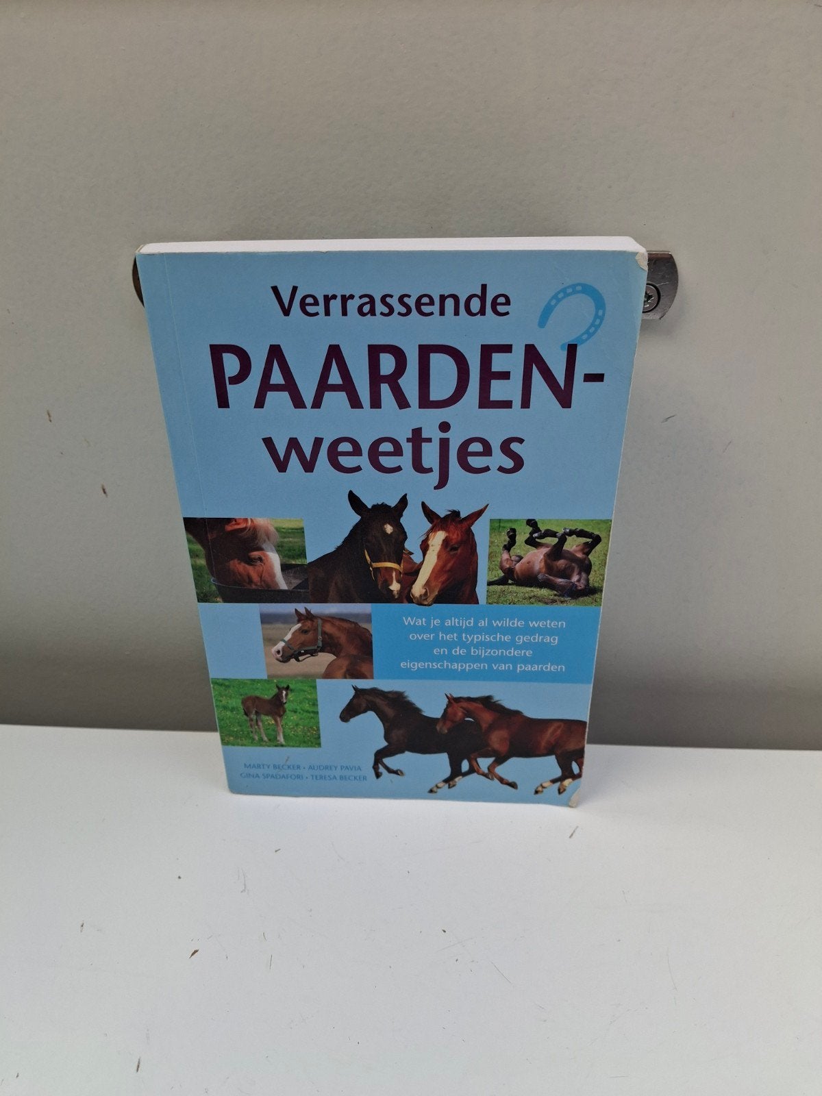 Verrassende Paardenweetjes - Boek over paardengedrag, Ophalen of Verzenden, 20e eeuw of later, Zo goed als nieuw, Marty Becker, Audrey Pavia, Gina Spadafori en Teresa Becker