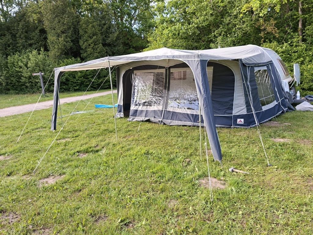 Knaus Azur 450 FU, Caravans en Kamperen, Caravans, Omvormbare zithoek, Rondzit, Particulier, 6 tot 7 meter