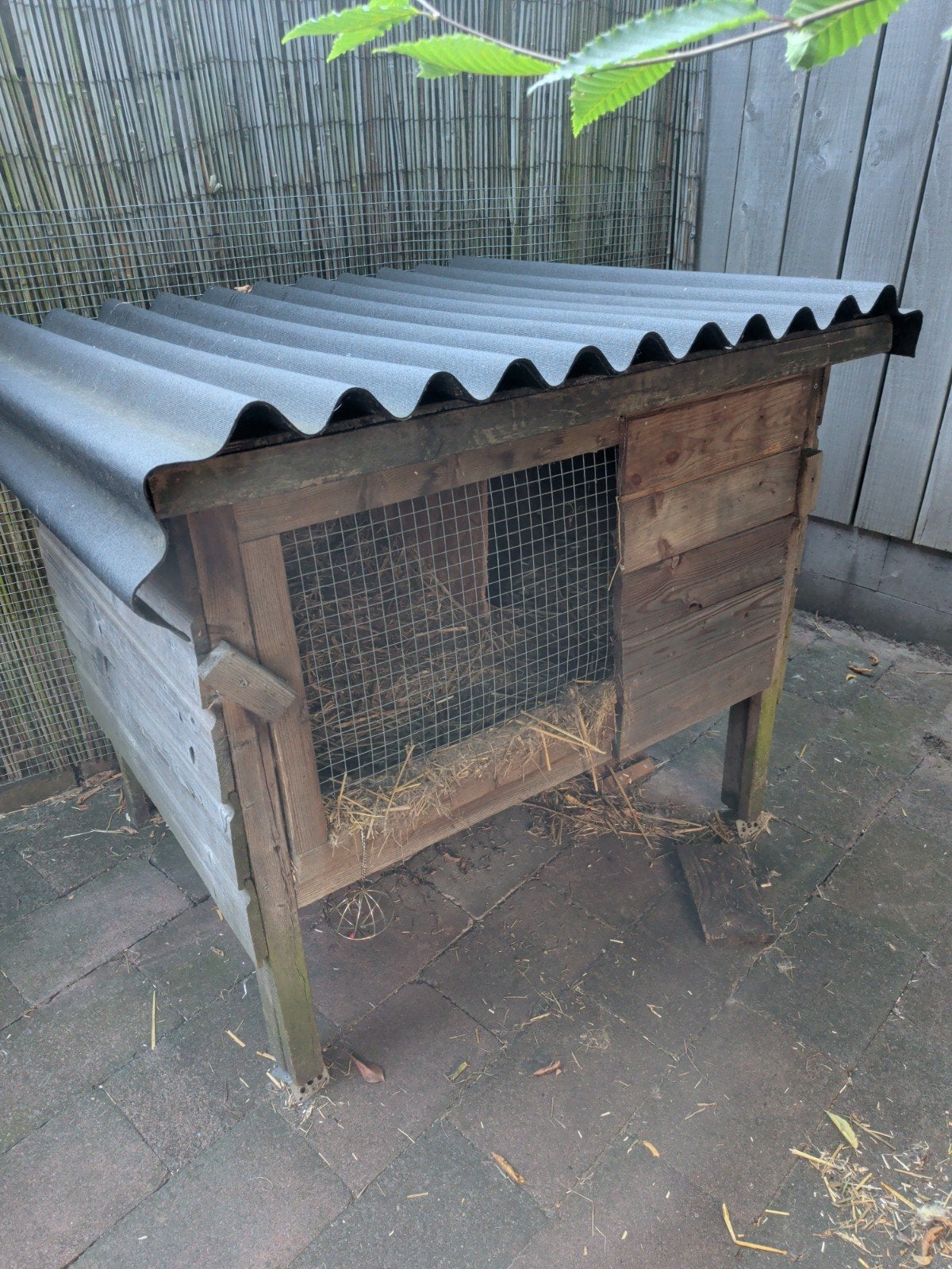 Gratis konijnenhok, Ophalen, 90 cm of meer, Hok, 110 cm of meer
