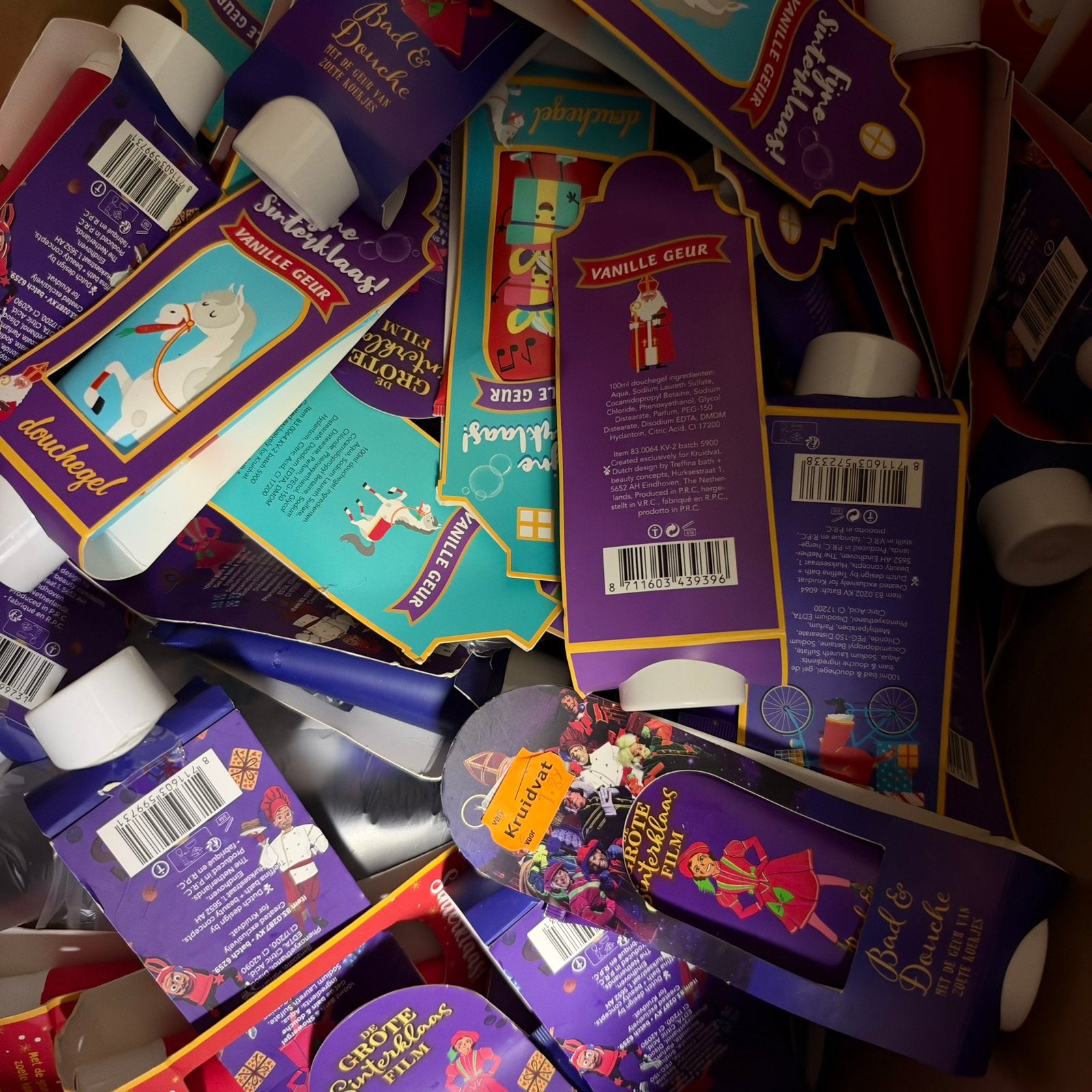 Partij 100x sinterklaas shampoo kinderen kapper kapsalon, Ophalen, Nieuw, Shampoo of Conditioner