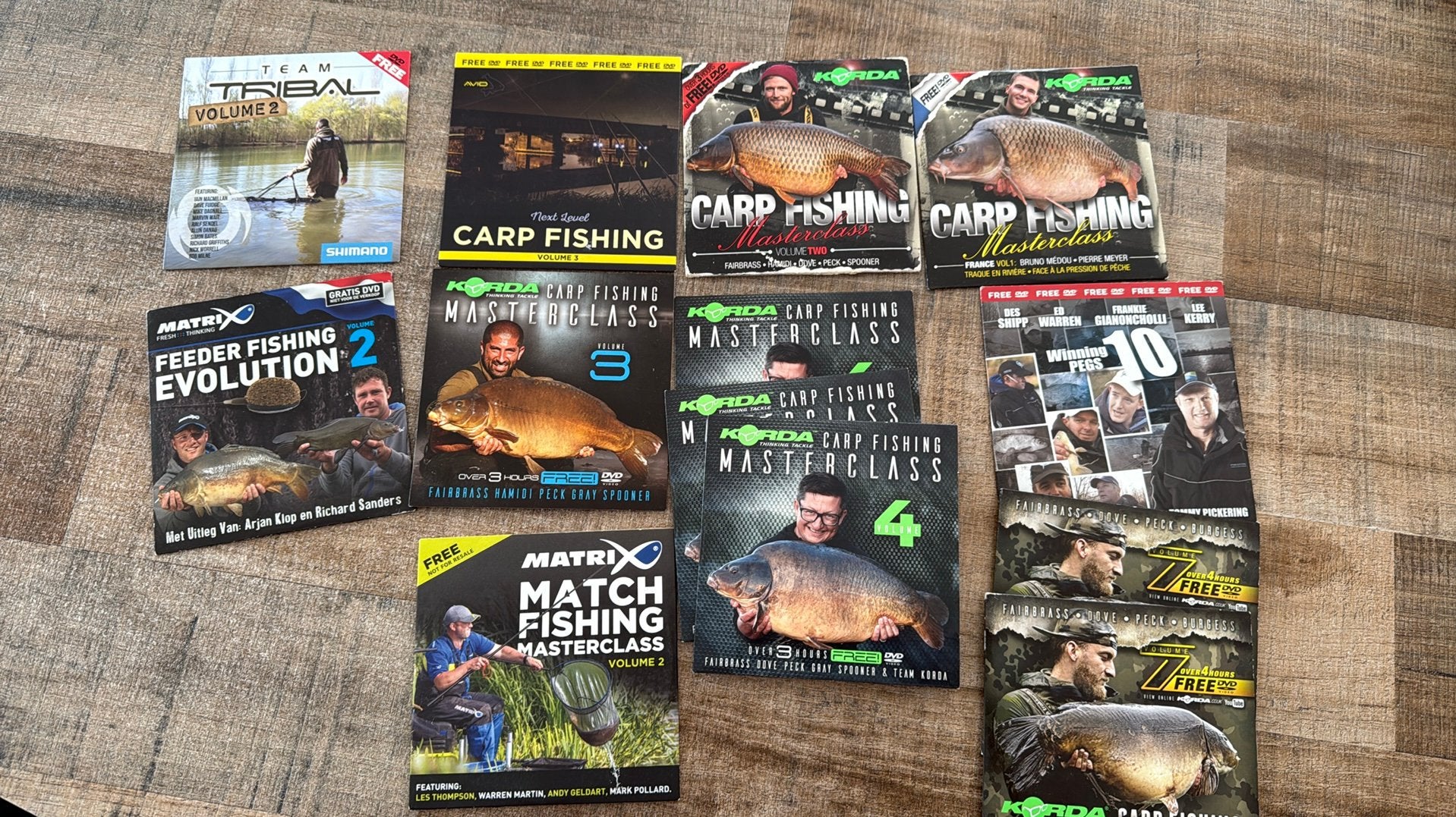 Gratis cd s. karpervissen, Watersport en Boten, Karper, Gebruikt, Karper, Overige typen