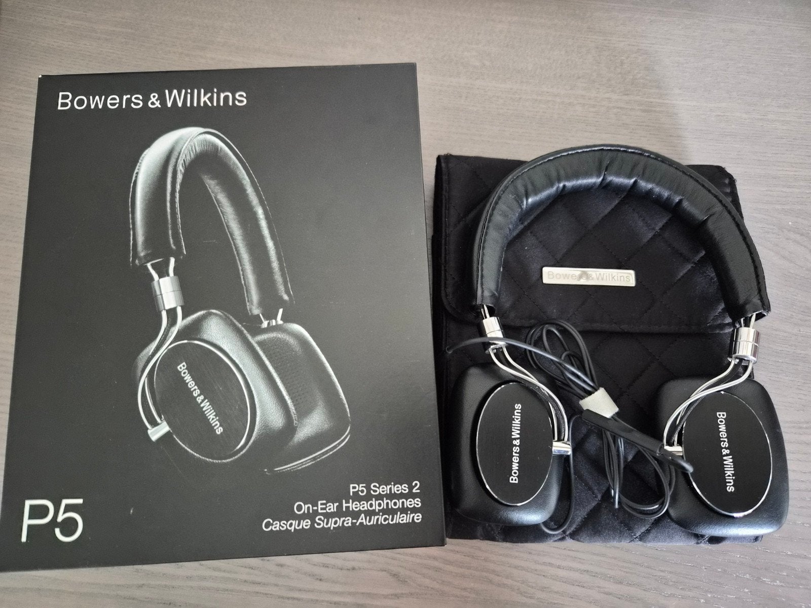 Bowers & Wilkins P5 On-Ear Koptelefoon, Audio, Tv en Foto, Koptelefoons, Extra bas, On-ear, Ophalen of Verzenden, Zo goed als nieuw