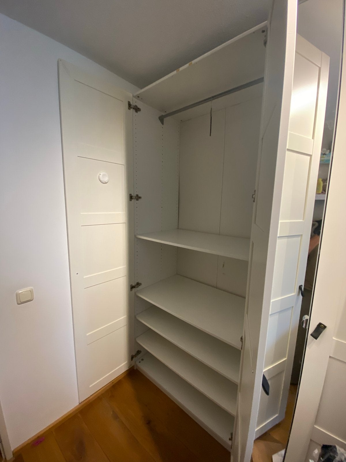 IKEA Pax Kast 236x100x58 cm met roedes en 5 planken, Met plank(en), Gebruikt, 200 cm of meer, 50 tot 75 cm