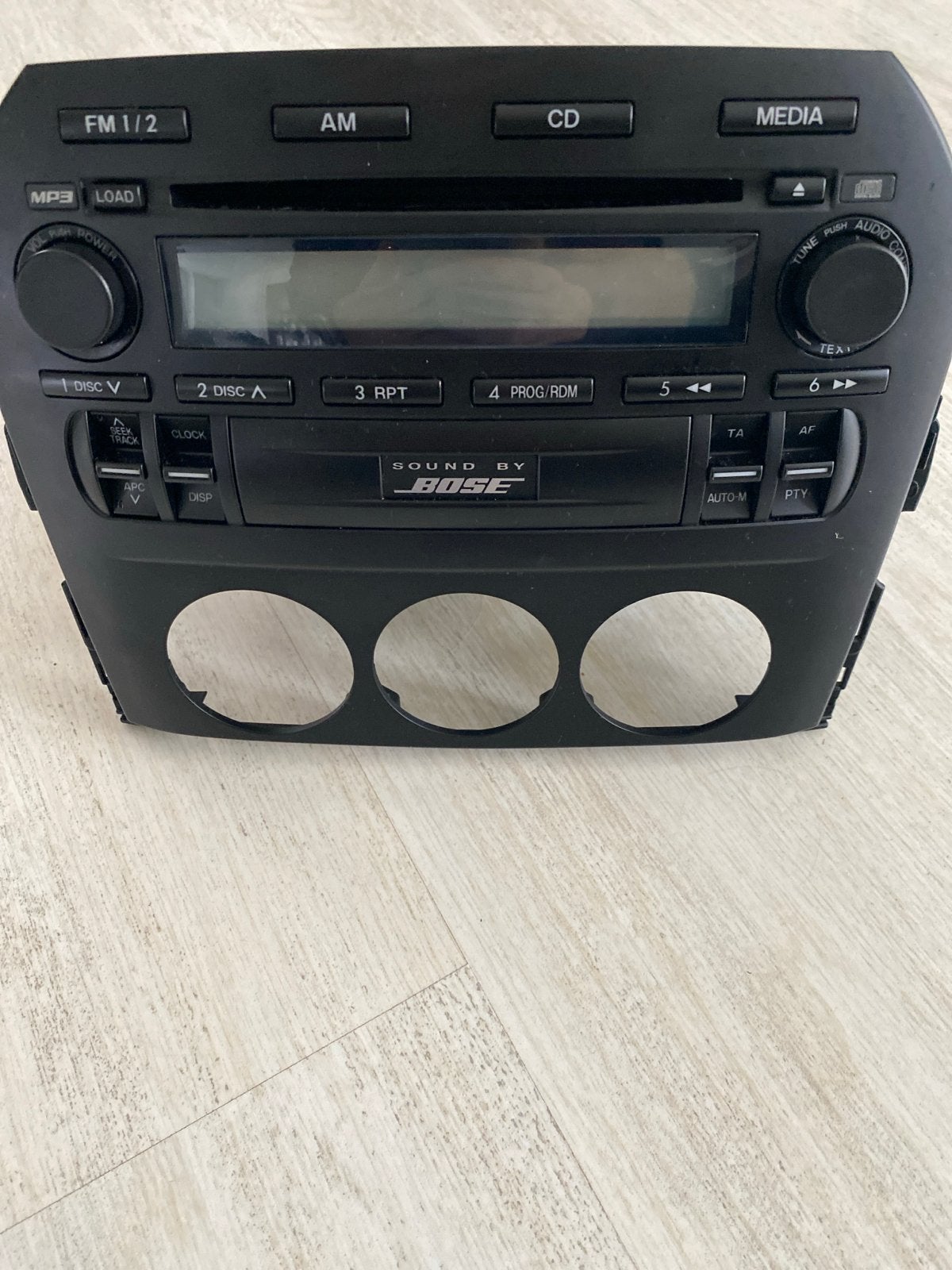 Originele Bose-autoradio Mazda MX-5 NC1 (2006–2008), Ophalen, Gebruikt