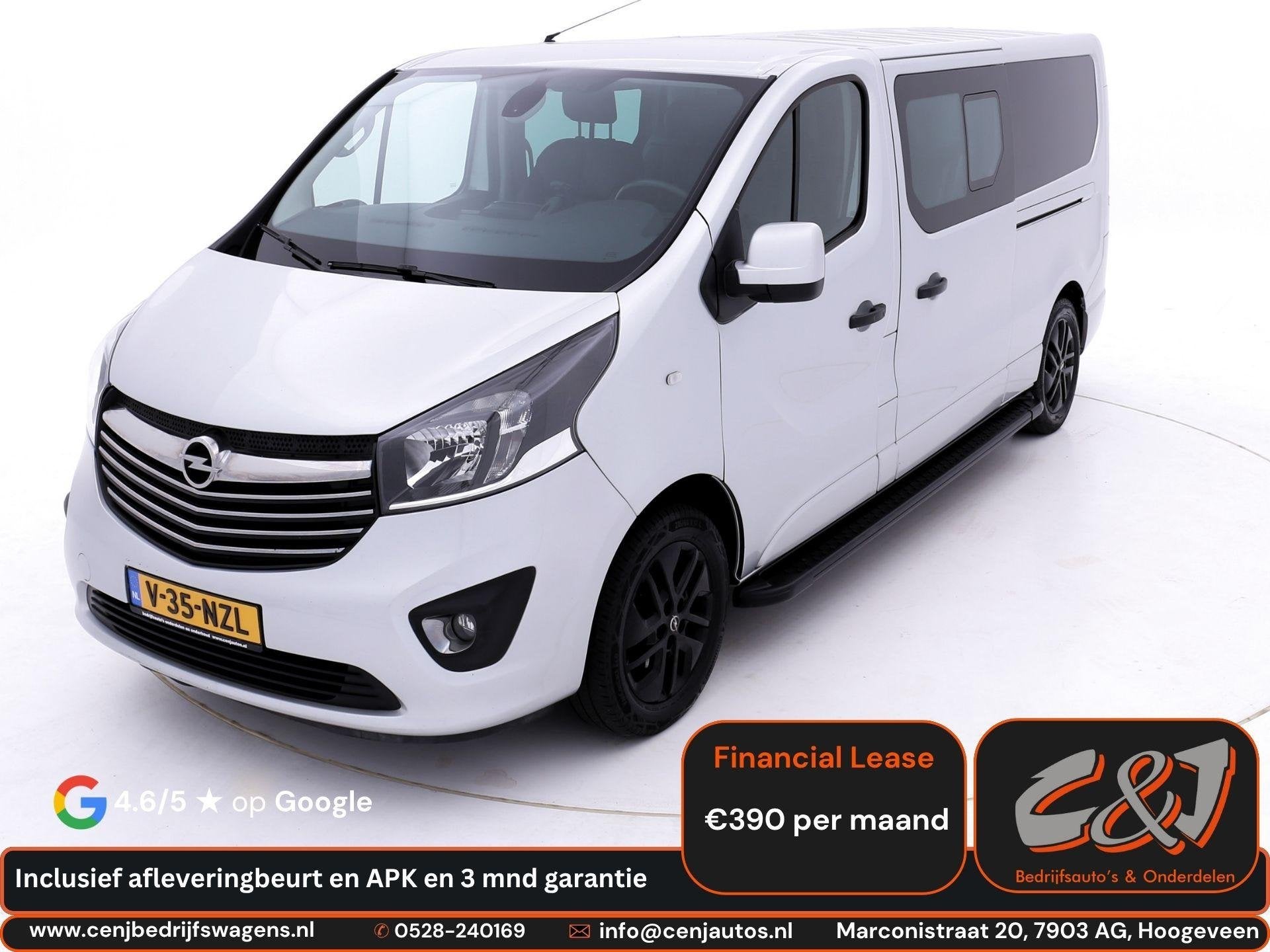 Opel Vivaro 1.6 CDTI L2H1 DC Sport EcoFlex airco, cruise, lu, Auto's, Voorwielaandrijving, 125 pk, Gebruikt, Euro 6
