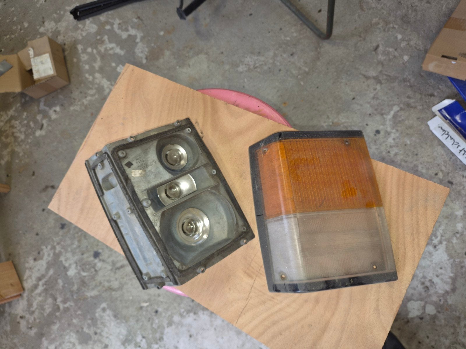 Voorlamp Land Rover Range Rover Classic, Ophalen of Verzenden, Gebruikt, Land Rover