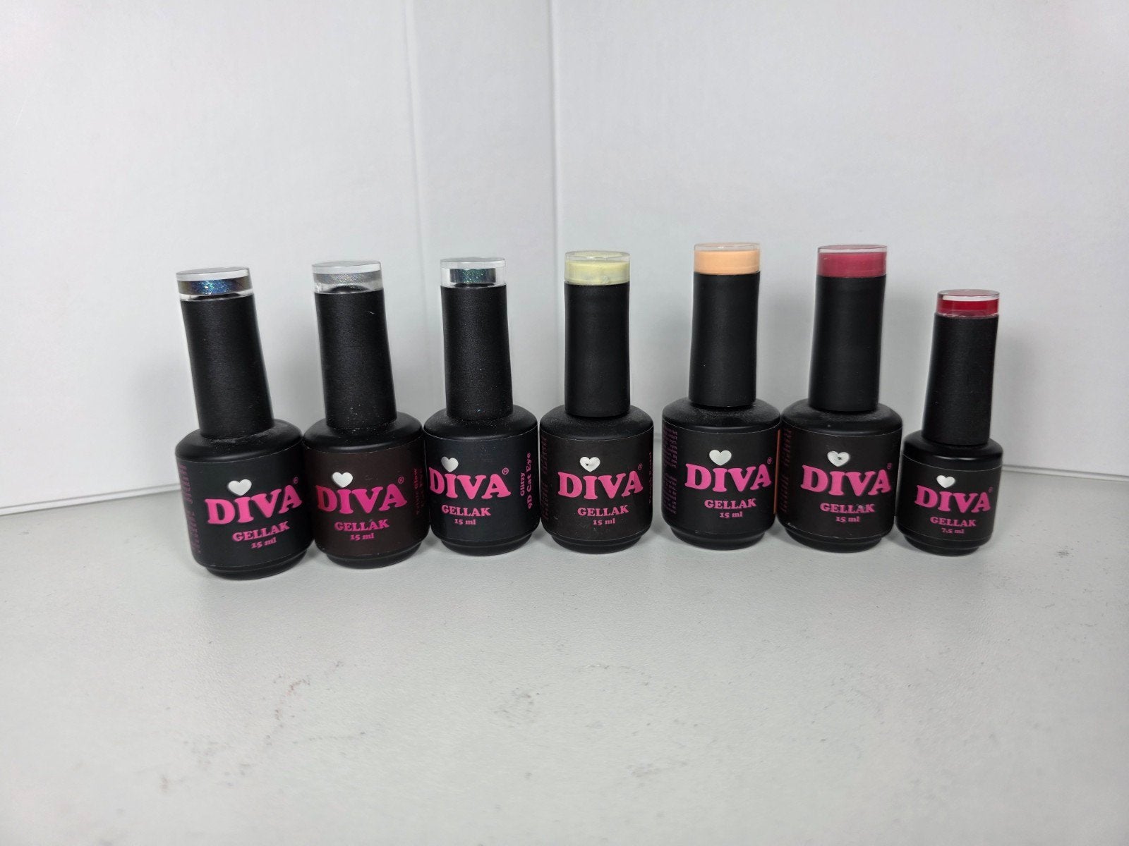 Diva nagelproducten, Ophalen of Verzenden, Zo goed als nieuw, Overige kleuren, Handen en Nagels