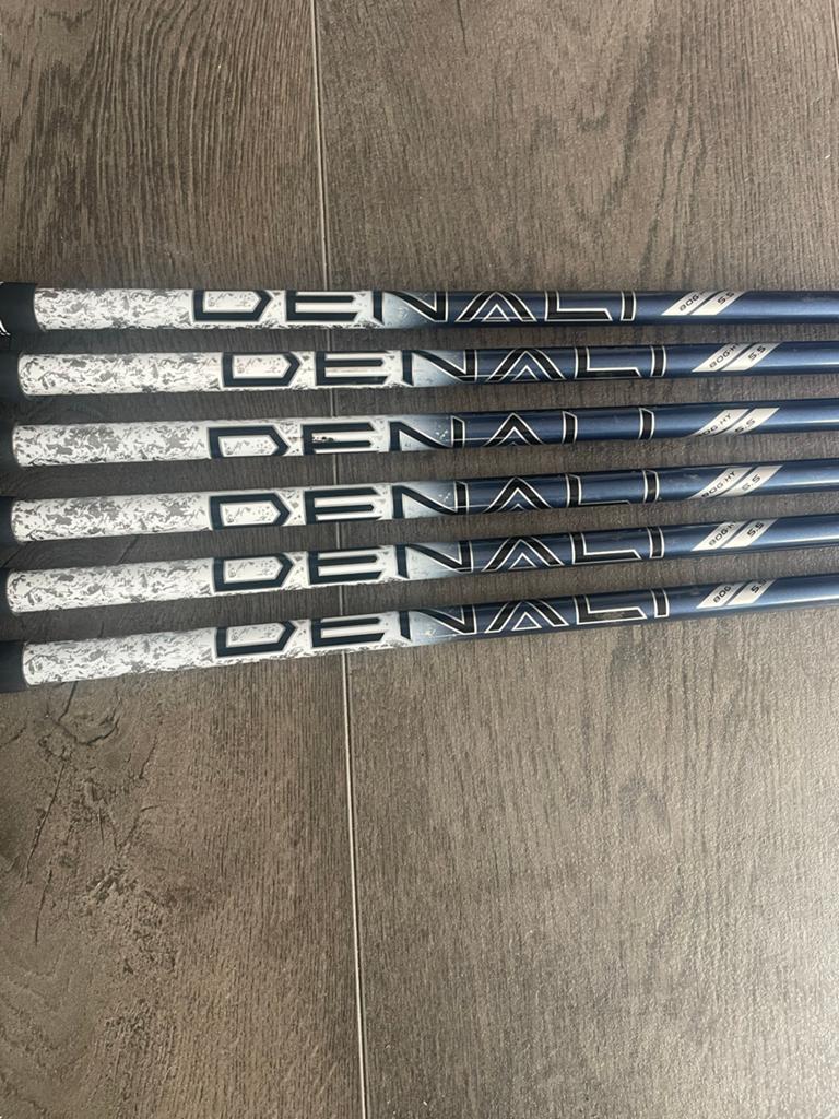 Project X Denali 80G HY 5.5 Golf Shafts (6 stuks), Ophalen of Verzenden, Gebruikt, Club, Overige merken