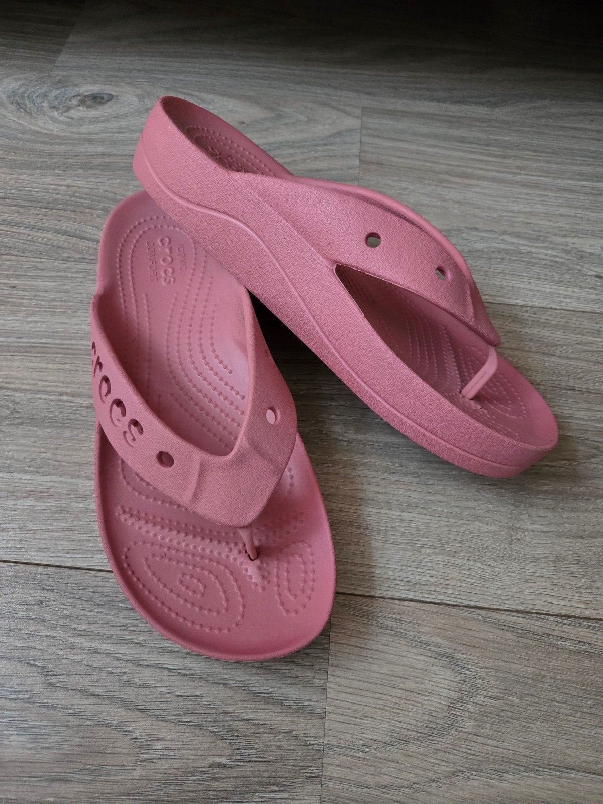 Crocs Baya Platform Flip Flops Blossom Dames Maat 41/42, Slippers, Verzenden, Zo goed als nieuw, Crocs