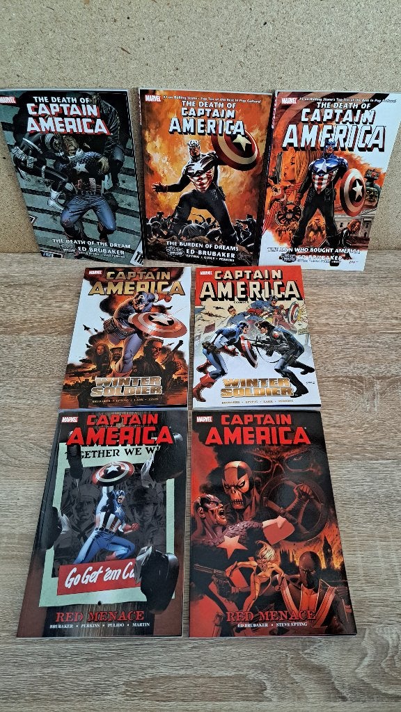 Marvel Comics tpb's, Cap. America, Captain Marvel, Civil War, Boeken, Strips | Comics, Zo goed als nieuw, Eén comic, Amerika, Ophalen of Verzenden
