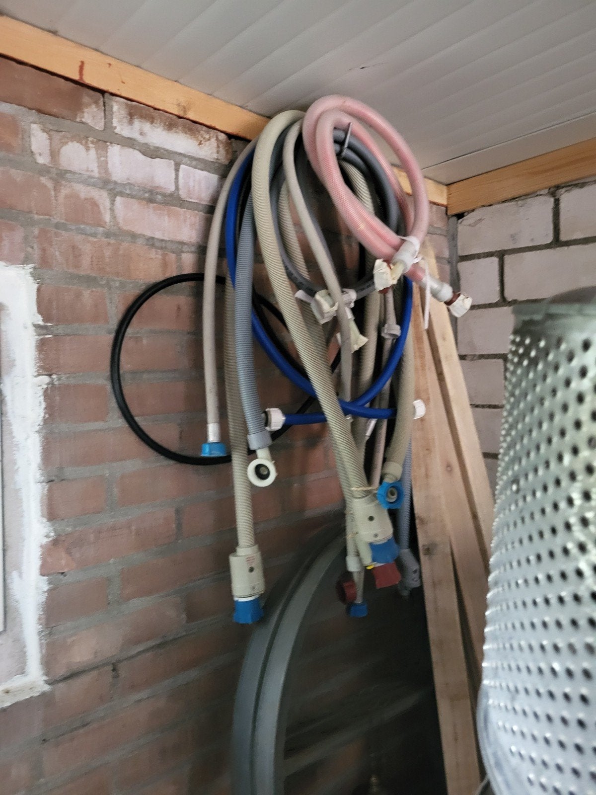 Wasmachine aanvoerslangen (met/zonder waterstop) - 31 stuks, Ophalen of Verzenden, Gebruikt