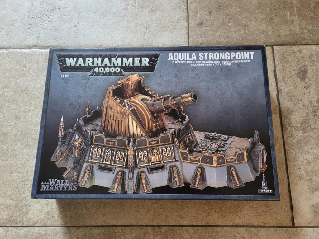 Warhammer 40k Aquila Strongpoint scenery terrein, Ophalen of Verzenden, Nieuw, 1:35 tot 1:50