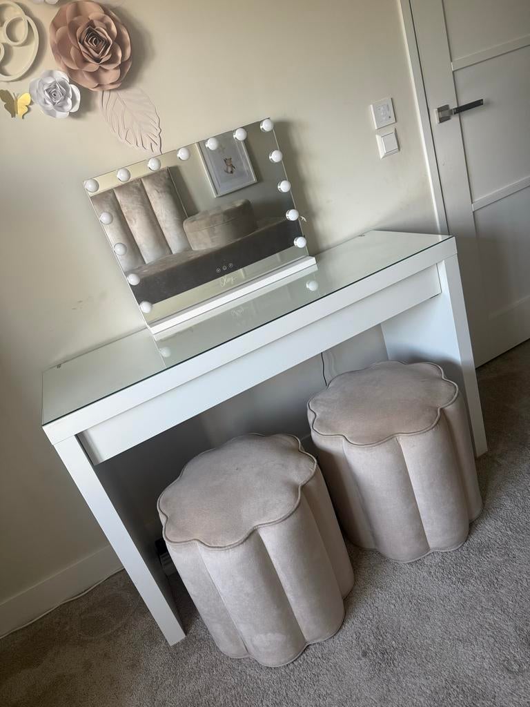 IKEA Make-up / Kaptafel 120x40 cm, Huis en Inrichting, Tafels | Kaptafels, Ophalen of Verzenden, Zo goed als nieuw, Hout, 100 tot 150 cm