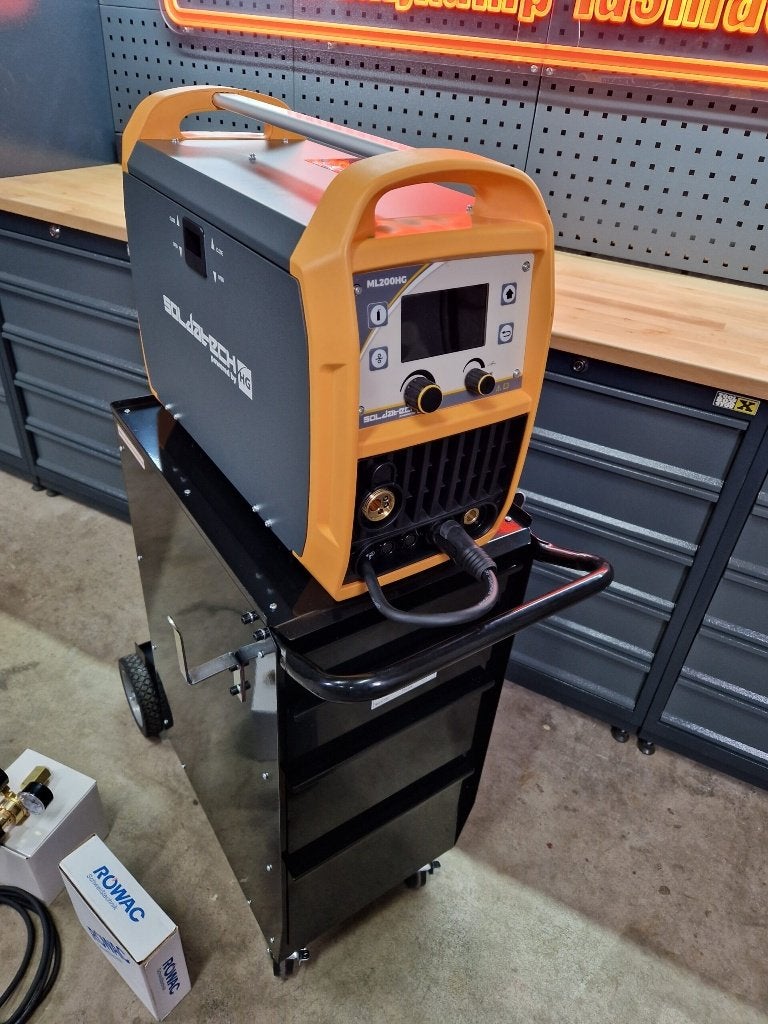 COMPLEET PAKKET Soldatech ml200hg mig mag (laswagen groot), Ophalen of Verzenden, Nieuw, 250 ampère of meer, Co2