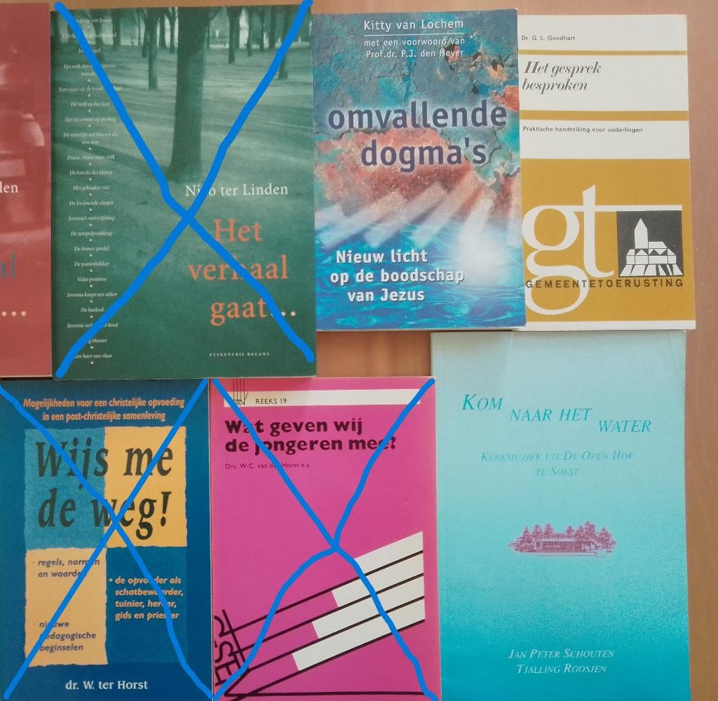 Diverse boeken over godsdienst of theologie, Boeken, Godsdienst en Theologie, Zo goed als nieuw, Christendom | Katholiek, Christendom | Protestants