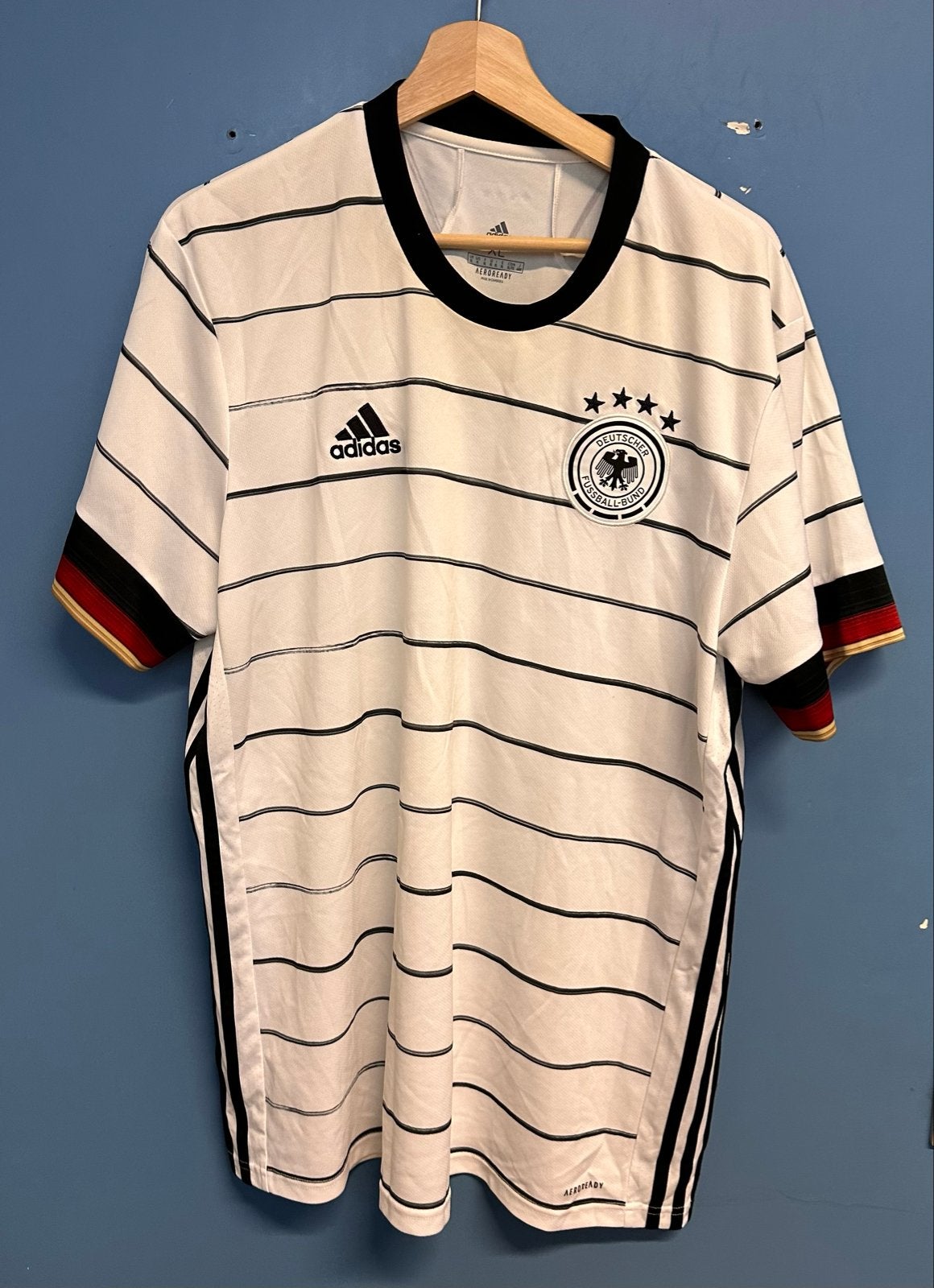 Origineel Duits voetbalshirt - Maat XL - EH6105, Verzenden, Gebruikt, Buitenlandse clubs, Shirt