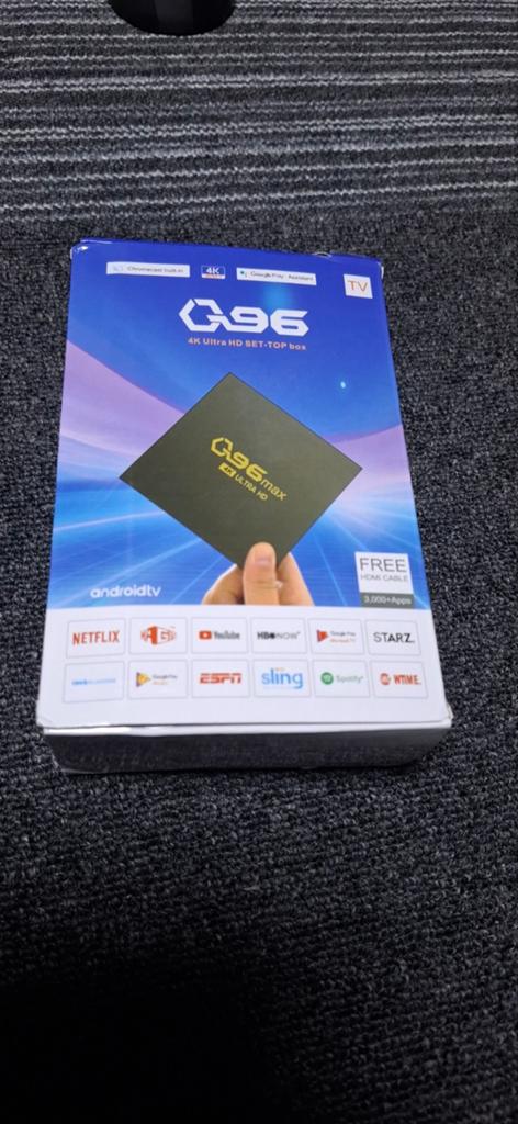 G96 Max 4K Smart TV Box – Zo goed als nieuw (Weinig gebruikt, Ophalen of Verzenden, Zo goed als nieuw, HDMI