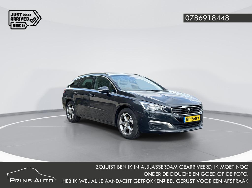 Peugeot 508 SW 1.6 Lease Executive |PANORAMADAK|TREKHAAK|AIR, Stof, Gebruikt, 4 cilinders, 165 pk