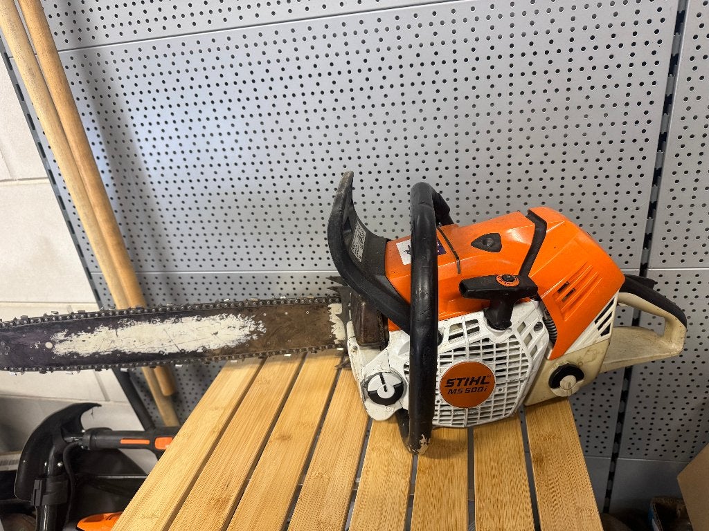 Stihl MS 500i Kettingzaag, ., Overige typen, Ophalen of Verzenden, Zo goed als nieuw