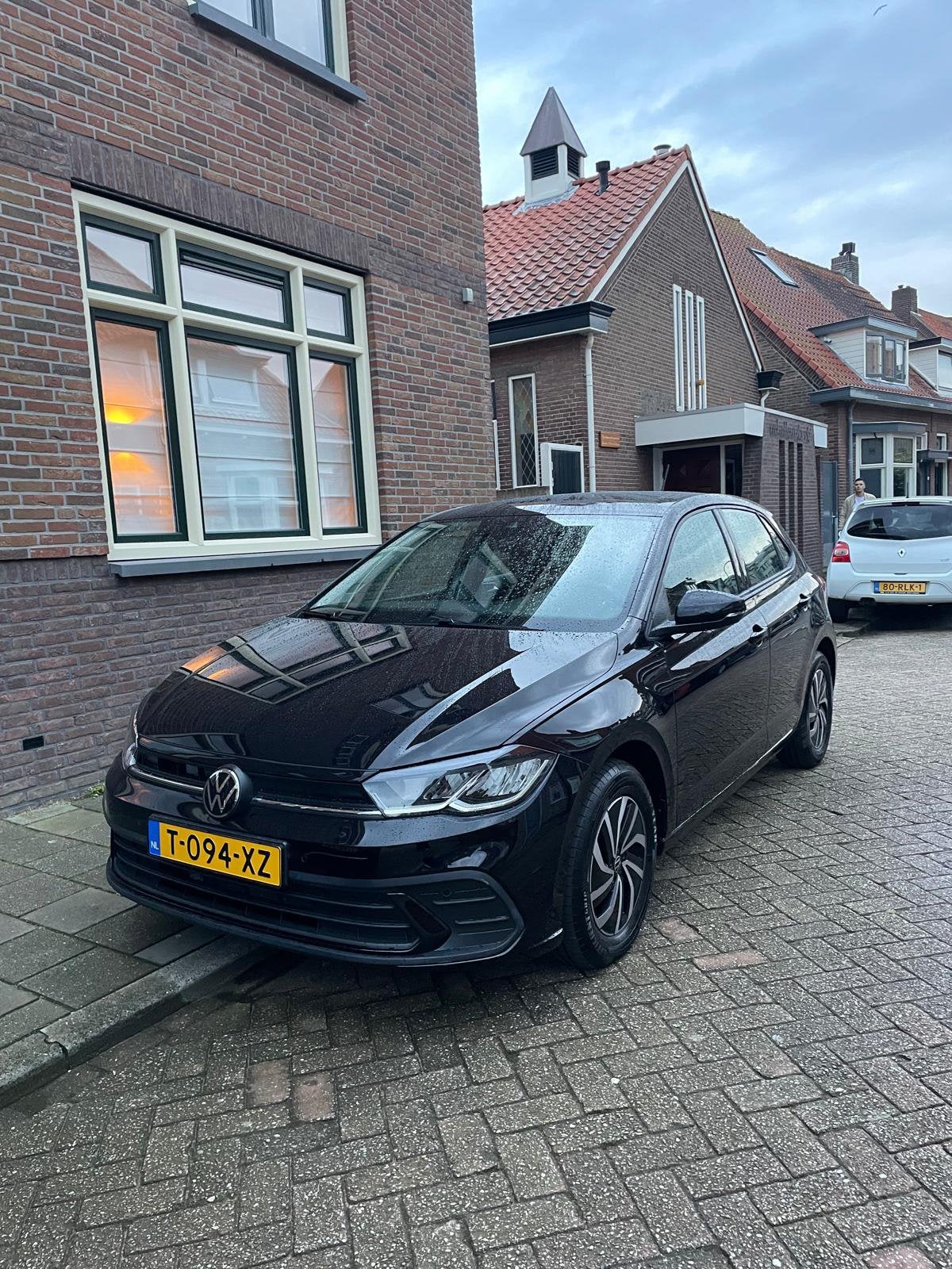 Volkswagen Polo automaat 1.0 TSI 95pk Dsg-7 2023 Zwart, Auto's, Volkswagen, Zwart, 95 pk, Particulier, 999 cc