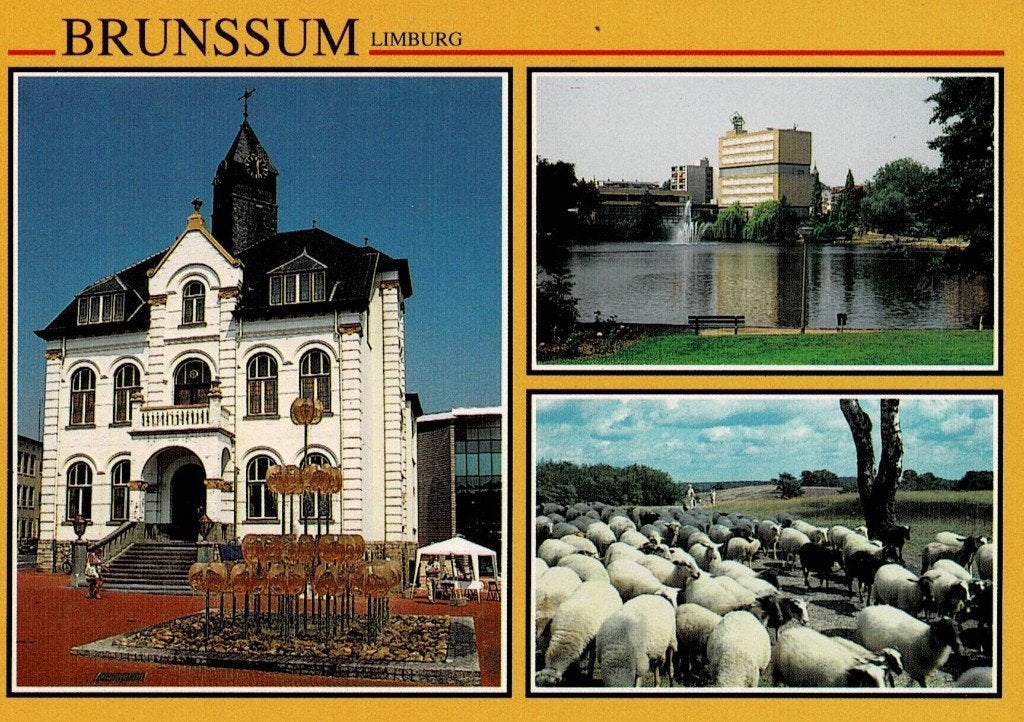 Brunssum, Ophalen of Verzenden, 1960 tot 1980, Gelopen, Limburg