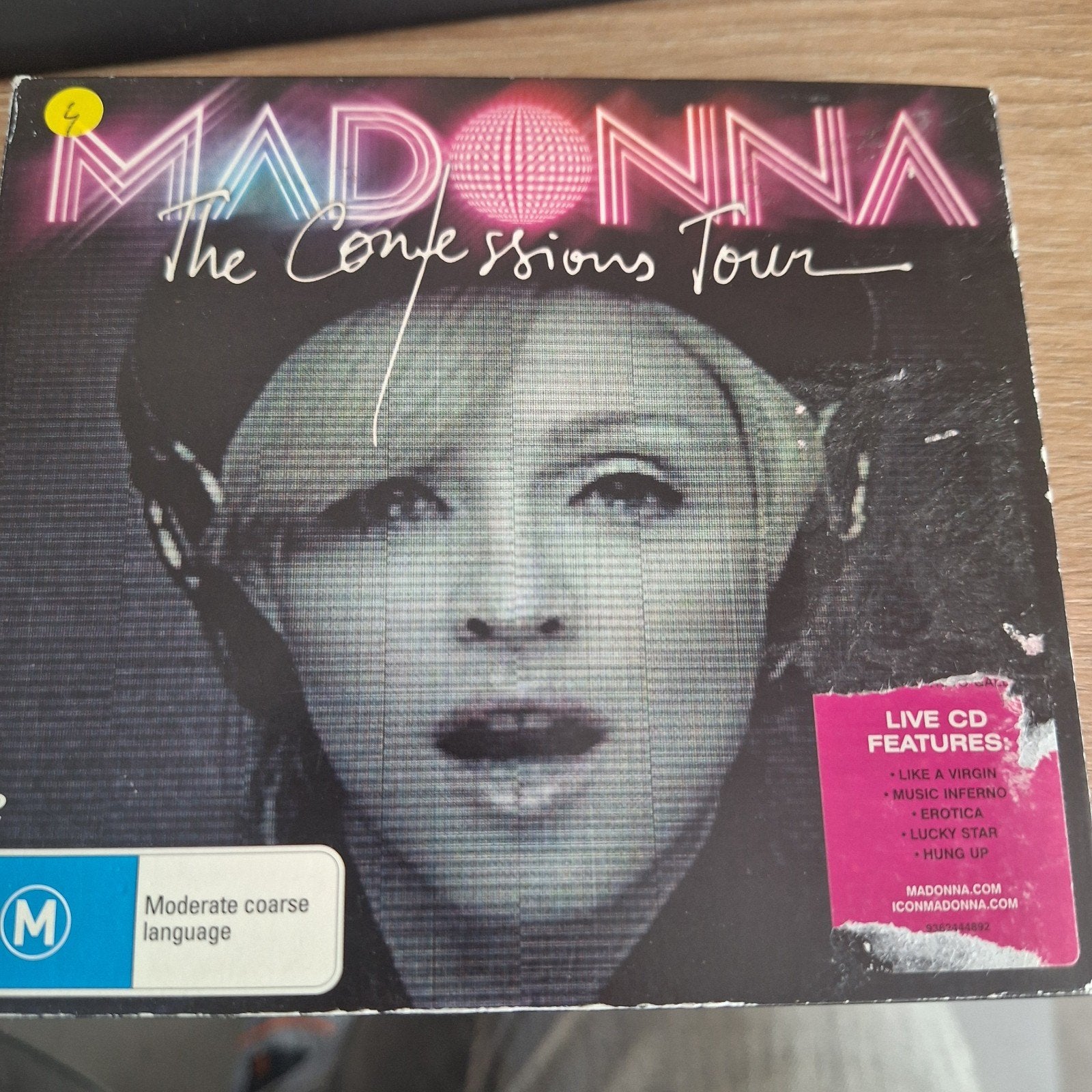 Madonna - The Confessions Tour (CD + DVD), Engels, Ophalen of Verzenden, Concert, Inclusief DVD