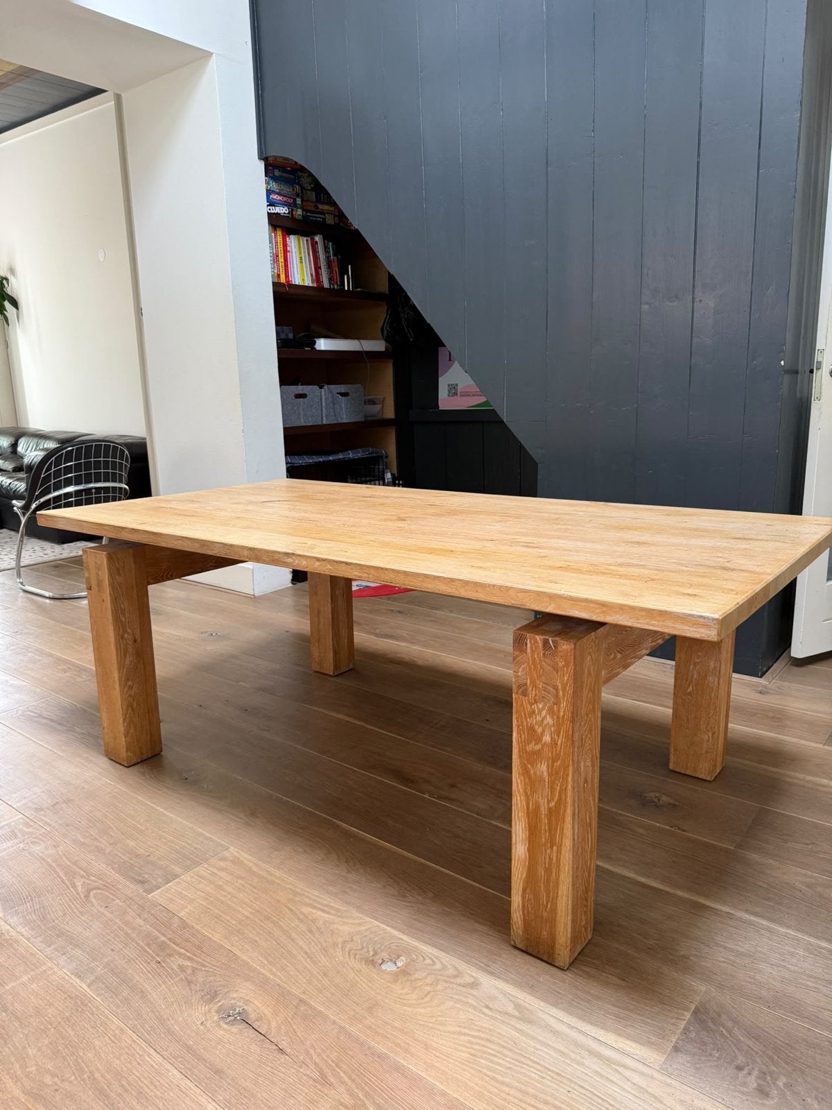 Studio Mesa Oak design eettafel, Huis en Inrichting, Eikenhout, Zo goed als nieuw, Vijf personen of meer, 150 tot 200 cm