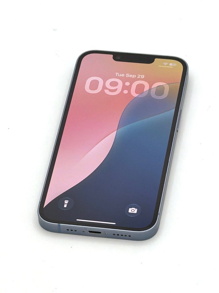 Prachtige iPhone 14 Blue 128GB, met 100% batterijconditie!, Apple, Blauw, ., Ophalen of Verzenden