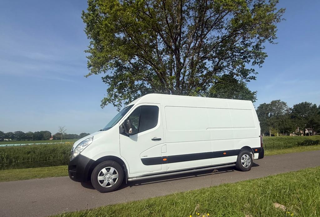 Opel Movano 2.3 D BI Turbo 107kW/146pk 2017 L3 H3 Marge!, Stof, 1999 kg, Zwart, 4 cilinders